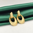 34424 حلق جولد بريمة عمود فضة عيار 925  ماركة ماريا